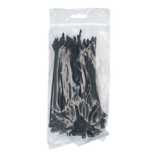 Womi Kabelbinders 150x3.6mm zwart 100 stuks