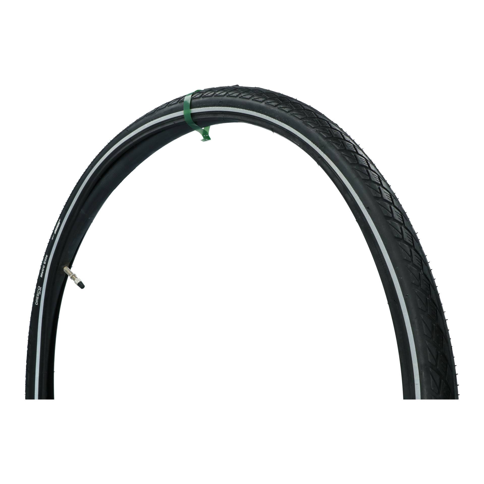 Dresco Buiten- en Binnenband 28x1 5/8 x 1 3/8 (37-622) Reflectie Blitz 45mm-0
