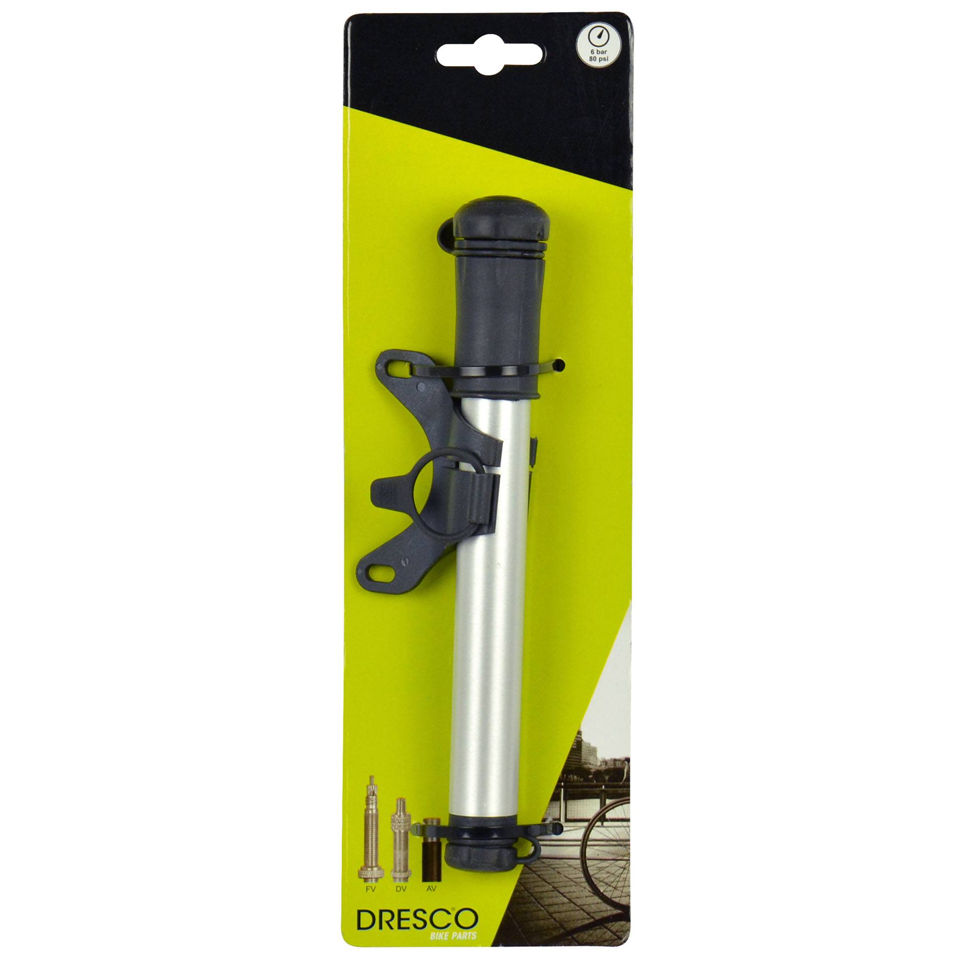 Dresco Fietspomp Mini DeLux 20-4