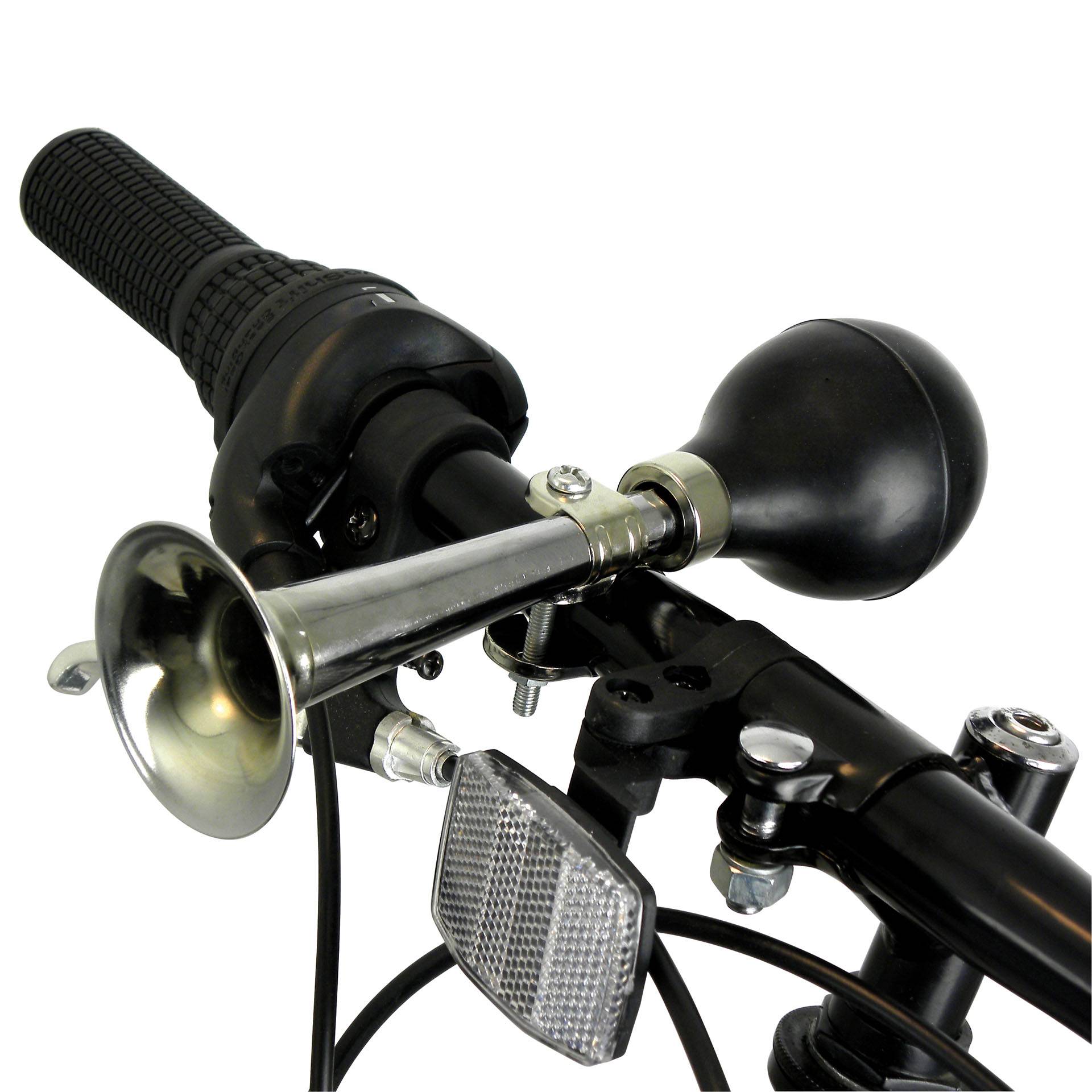 Dresco Fietstoeter chroom-3