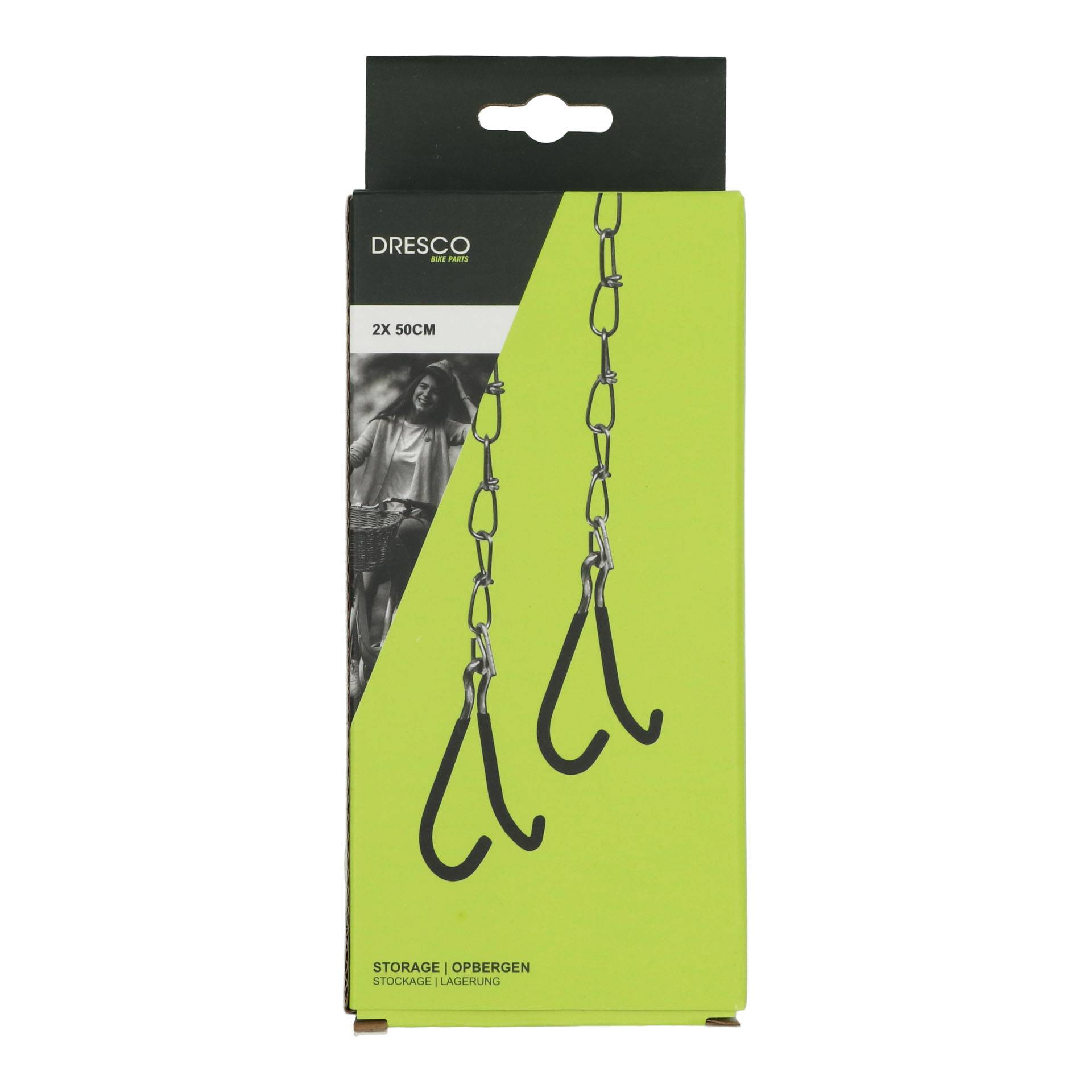 Dresco Ophanghaken aan ketting-4