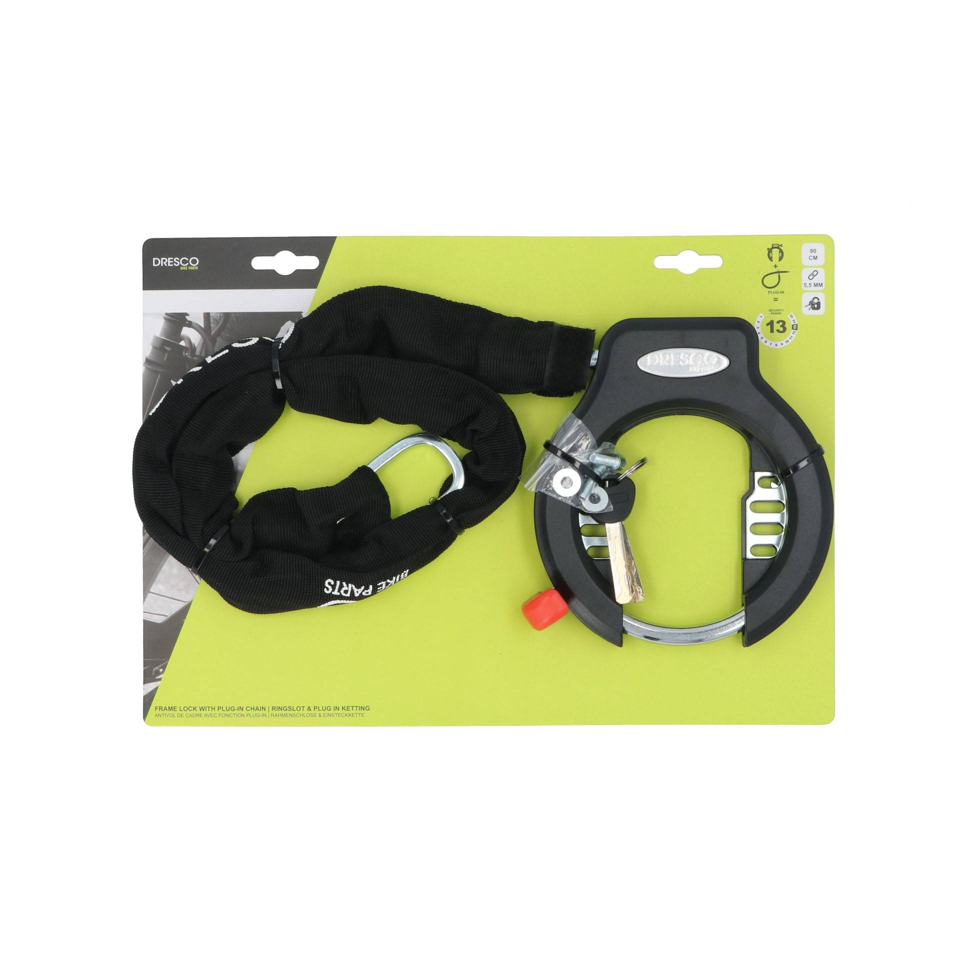 Dresco Ringslot & Plug In Ketting 90/5.5-4
