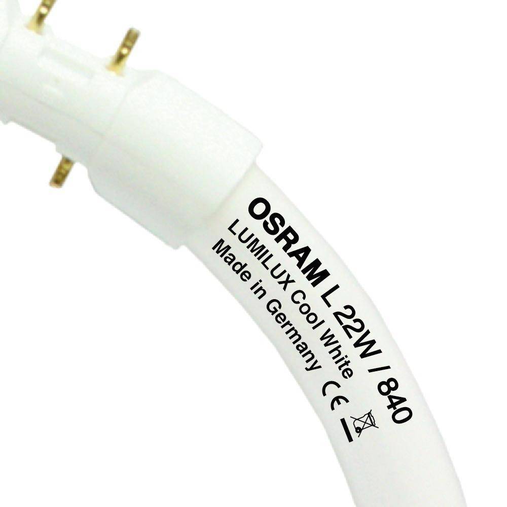 Osram fluorescent ringlamp T5 FC22W 840 2GX13 rond-1