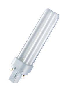 Osram DULUX D energiebesparende lamp 10W/827 G24D-1 FS1-2