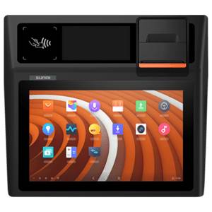 Sunmi D2 Mini, 4G, NFC, 25,7cm (10,1''), CD, Android, zwart, oranje, 2 GB RAM / 8GB Flash-1