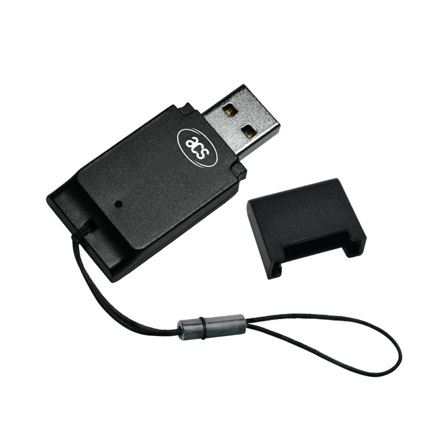 ACS ACR39T-A1 SIM-formaat contact-smartcardlezer, Heeft één contactslot voor een kaart op standaard-1