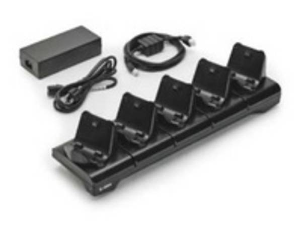 Zebra 5-Slot Device Cradle, 5-slot printer docking cradle