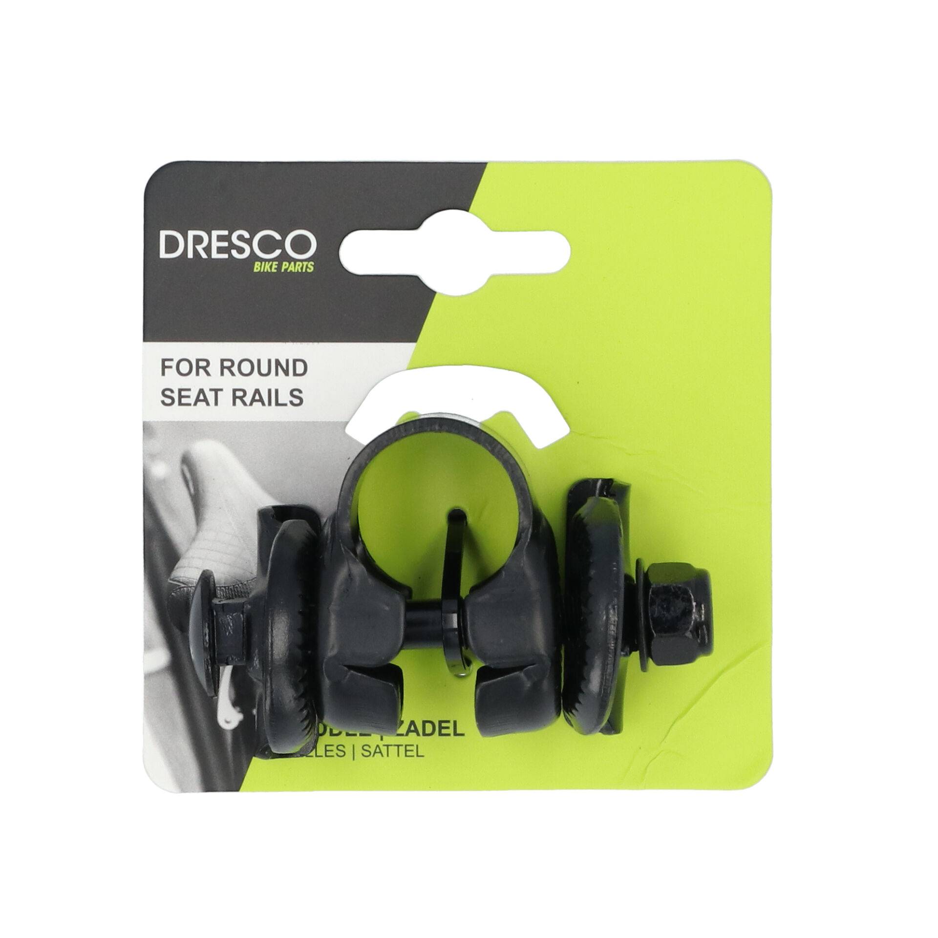 Dresco Zadelstrop Zwart-1