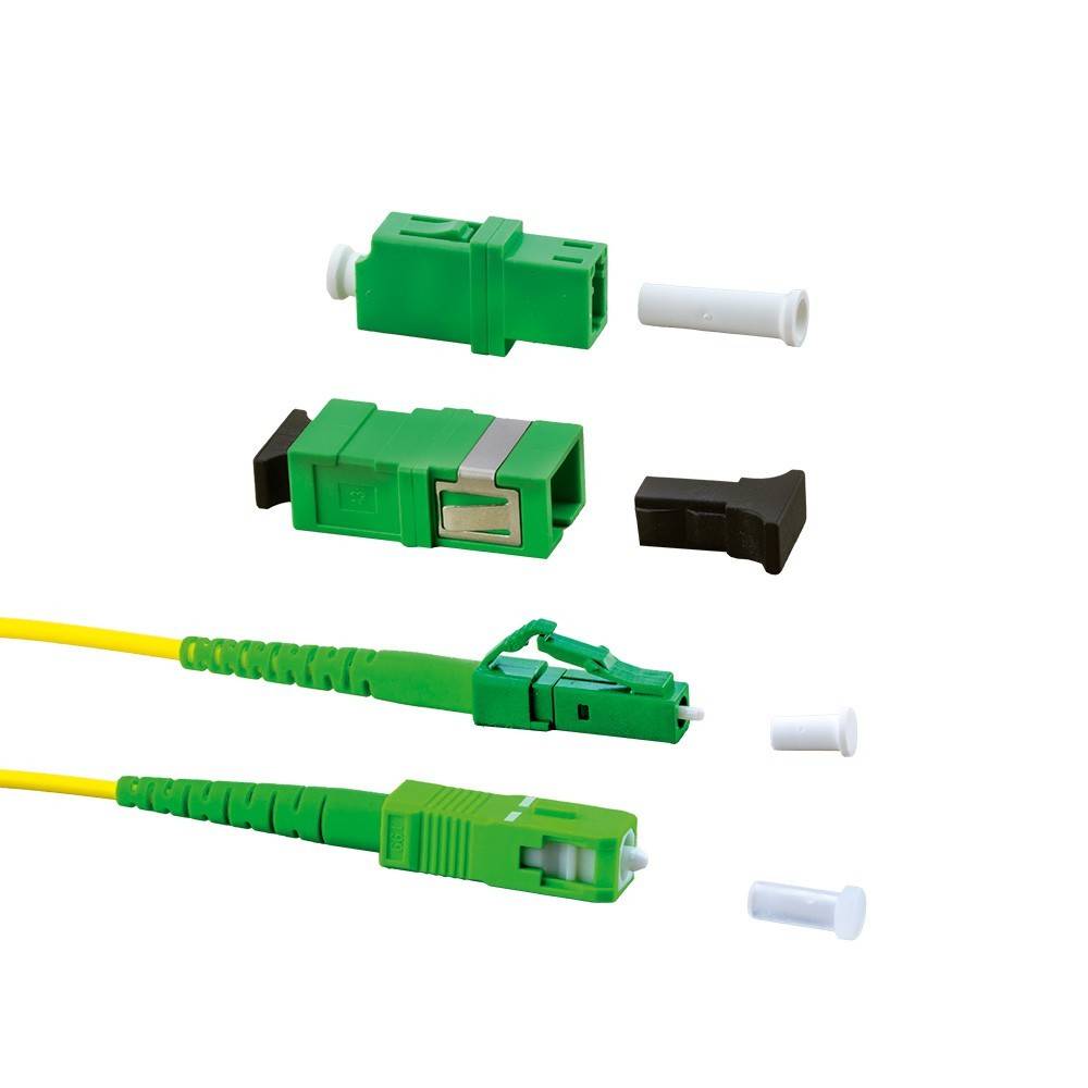 E+P Elektrik LC/SC Glasfaser-Adapterset GF-SET 1-0