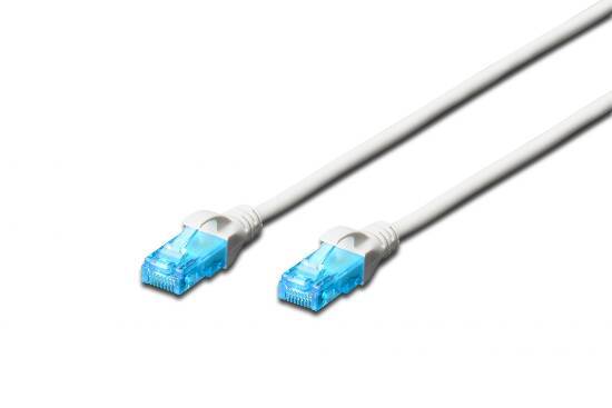 Digitus DK-1512-005/WH RJ45 Netwerkkabel, patchkabel CAT 5e U/UTP 0.50 m Wit Verdraaide paren 1 stuk(s)-7