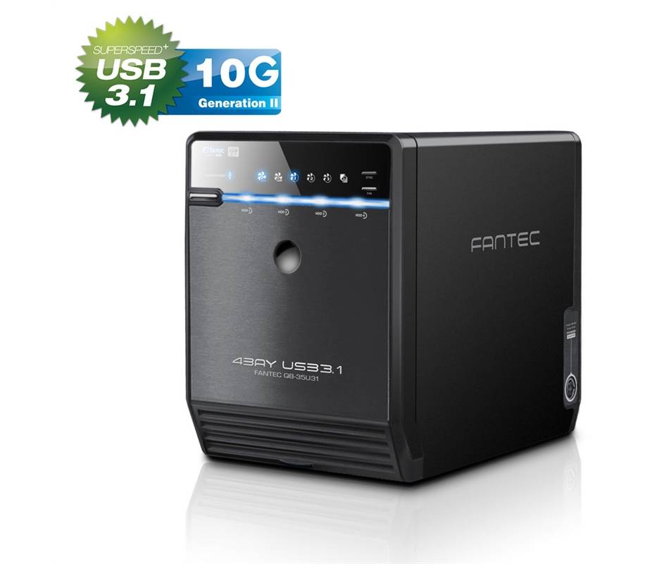 FANTEC QB-35U31 4x3,5" USB 3.1-9