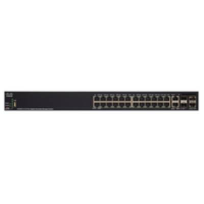Cisco SG350X-24P - Managed - L3 - Gigabit Ethernet (10/100/1000) - Power over Ethernet (PoE) - Rack-montage - 1U
