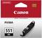 Canon PIXMA 551 BK inktcartridge in originele verpakking, speciaal ontwikkeld voor Canon-printers.