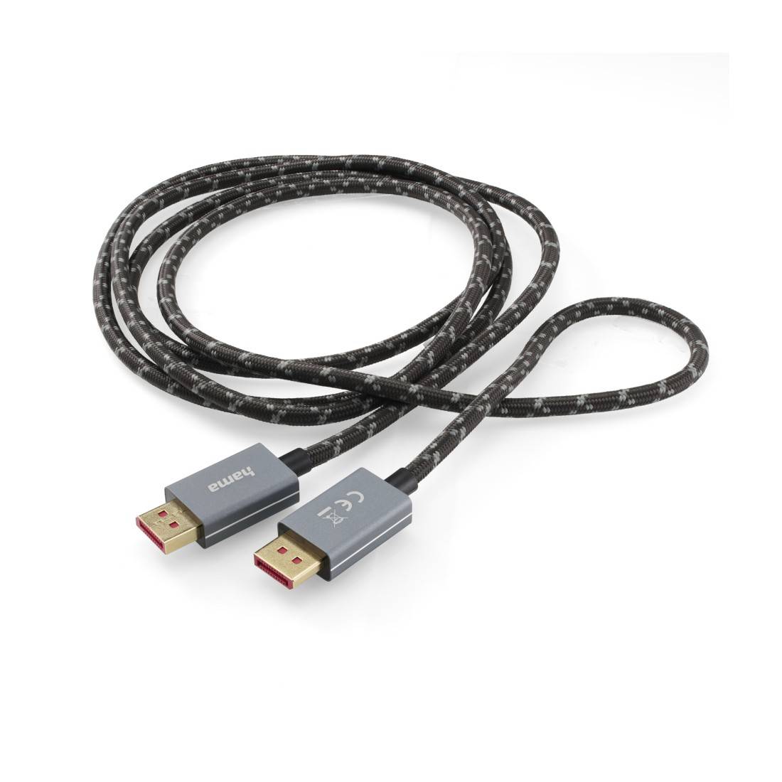 Hama DisplayPort-kabel DP 1.4 Ultra-HD 8K Alu 2,00m-3