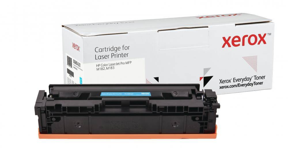 Xerox Everyday Standaard Rendement Laser Tonercartridge - Enkelstuksverpakking - Alternative for HP (W2411A) - Cyaan - 1-1
