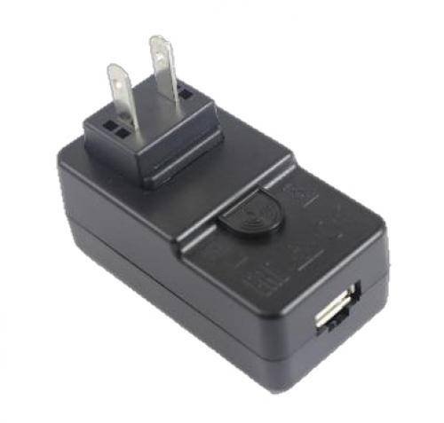 Zebra USB-voeding, 100-240 VAC ingang met Europese stekker, uitgang = 5 V, 2,5 A-1