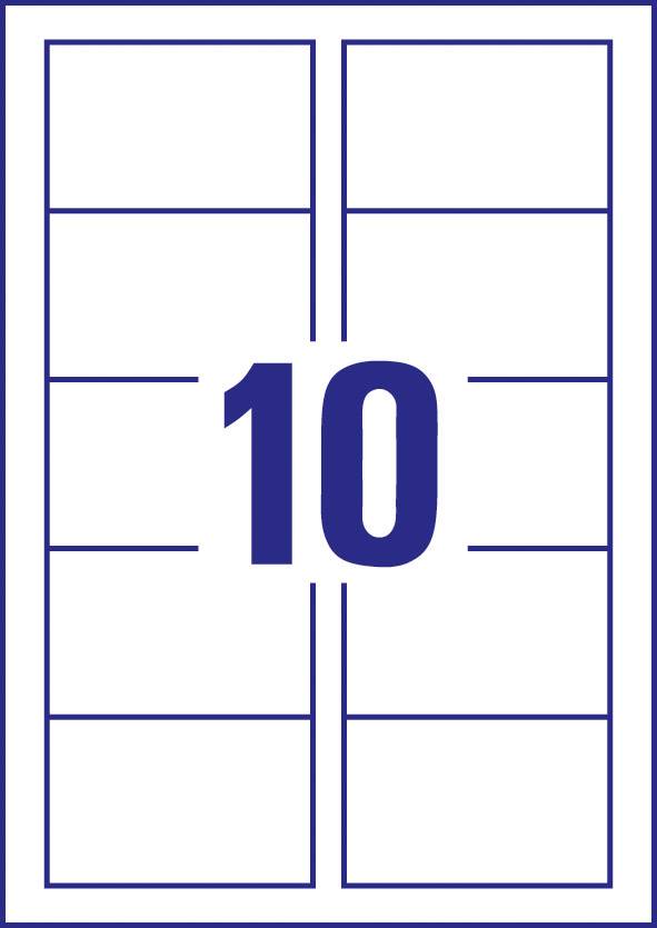 '10' op een witte achtergrond met een blauwe rand en lijnen die een speelveldindeling suggereren.