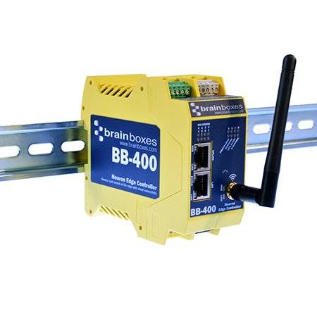 BRAINBOXES BB-400 Automatiseringsmodule: Ethernet driver; Aantal poorten: 3; BB - 1 stuk-2