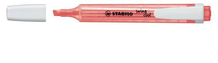 Markeerstift STABILO Swing cool 275/40 rood | 10 stuks-0