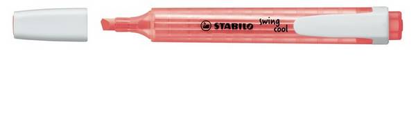 Markeerstift STABILO Swing cool 275/40 rood | 10 stuks
