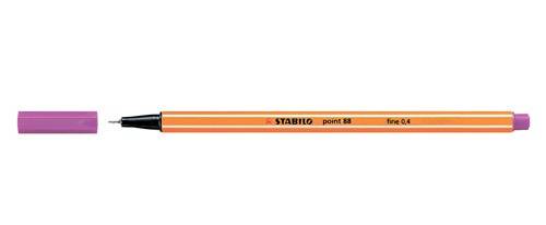 point 88, premium fineliner 0.4 mm, lila, per stuk-1