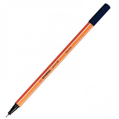 Stabilo Point 88 - zwart - zwart, oranje - 0,4 mm-1