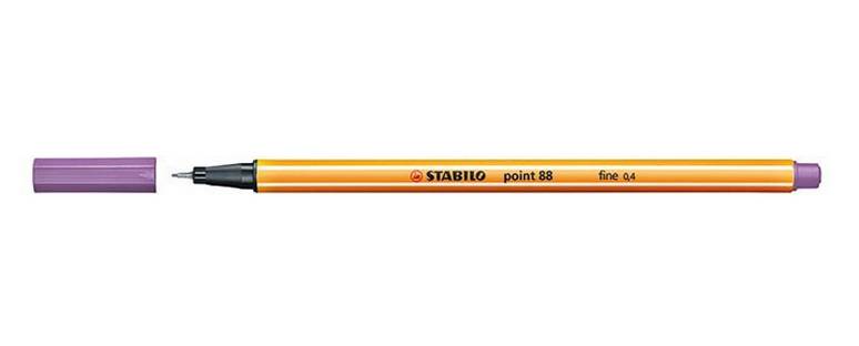 point 88, premium fineliner 0.4 mm, licht lila, per stuk-1