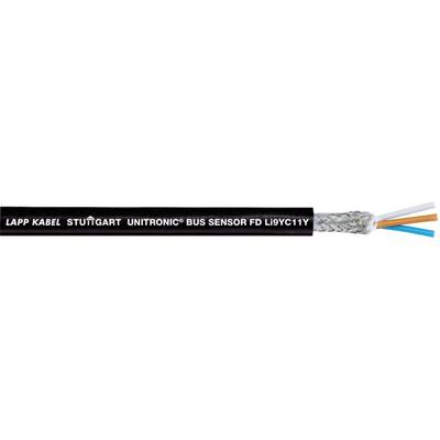 LAPP 7038865-100 Sensorkabel UNITRONIC® SENSOR FD Li9Y11Y 4 x 0.34 mm² Zwart 100 m
