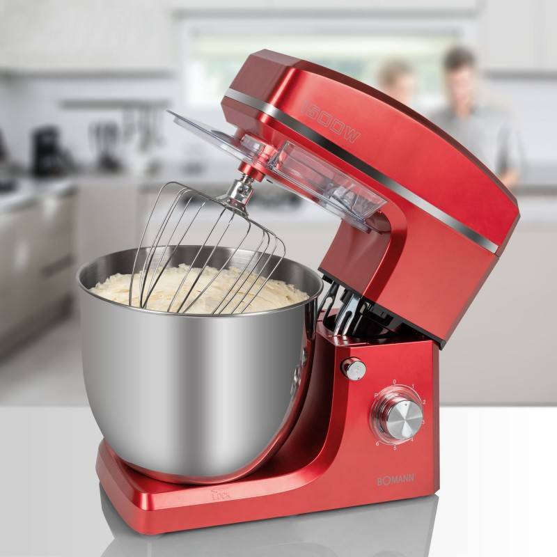 Keukenmachine KM 6036 rood BOMANN-1