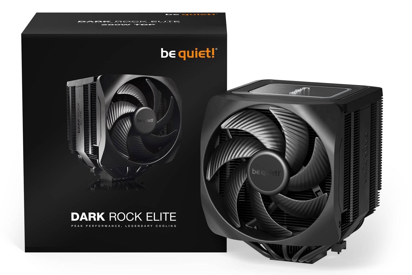 wees stil! Koeler Dark Rock Elite 135 mm stille vleugels-10