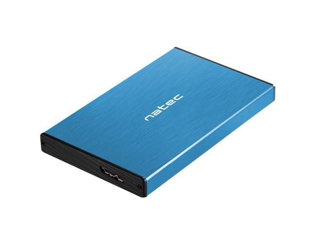 NATEC CASE HDD RHINO GO (USB 3.0, 2,5", BLAUW)-1