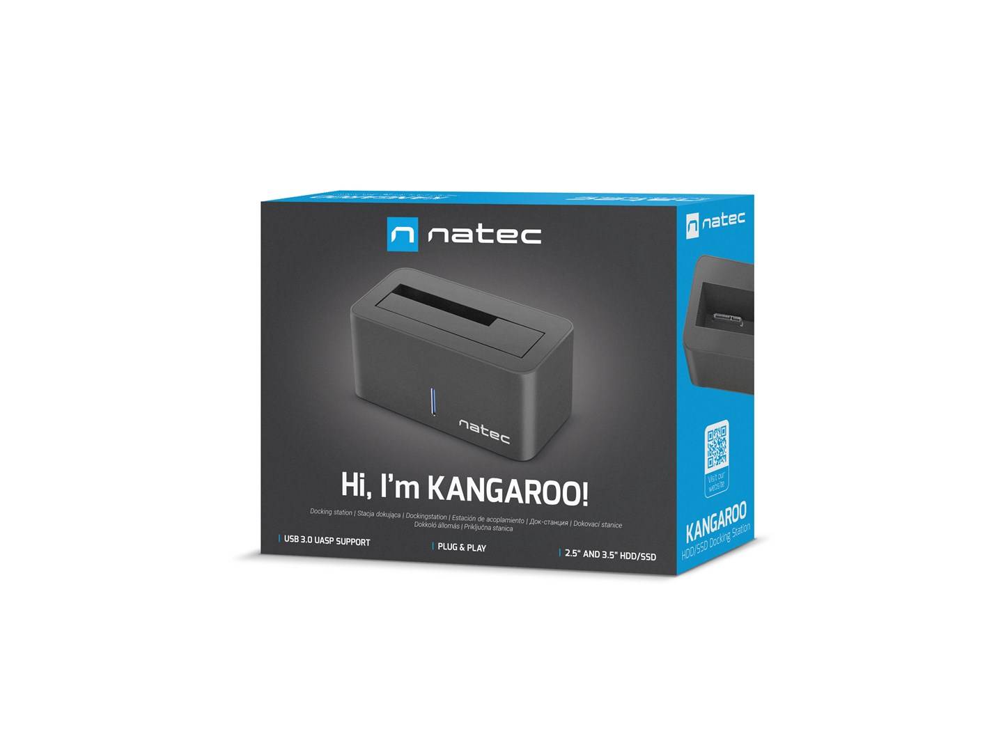 NATEC Kangaroo USB 3.2 Gen 1 (3.1 Gen 1) Type-A Zwart-4