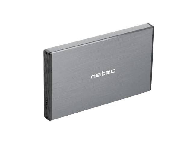 NATEC HDD-BEHUIZING RHINO GO (USB 3.0, 2,5", GRIJS)-0