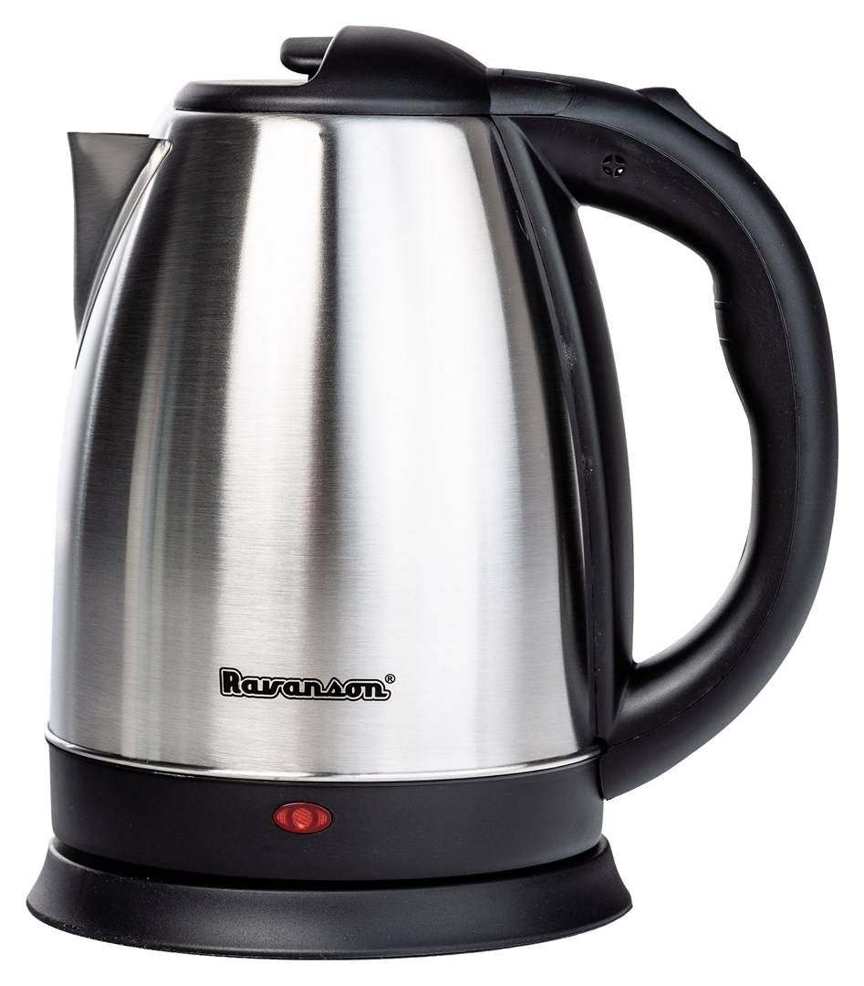 Elektrische waterkoker Ravanson CB-7015 (1800W; 1,8l; zwart)-0