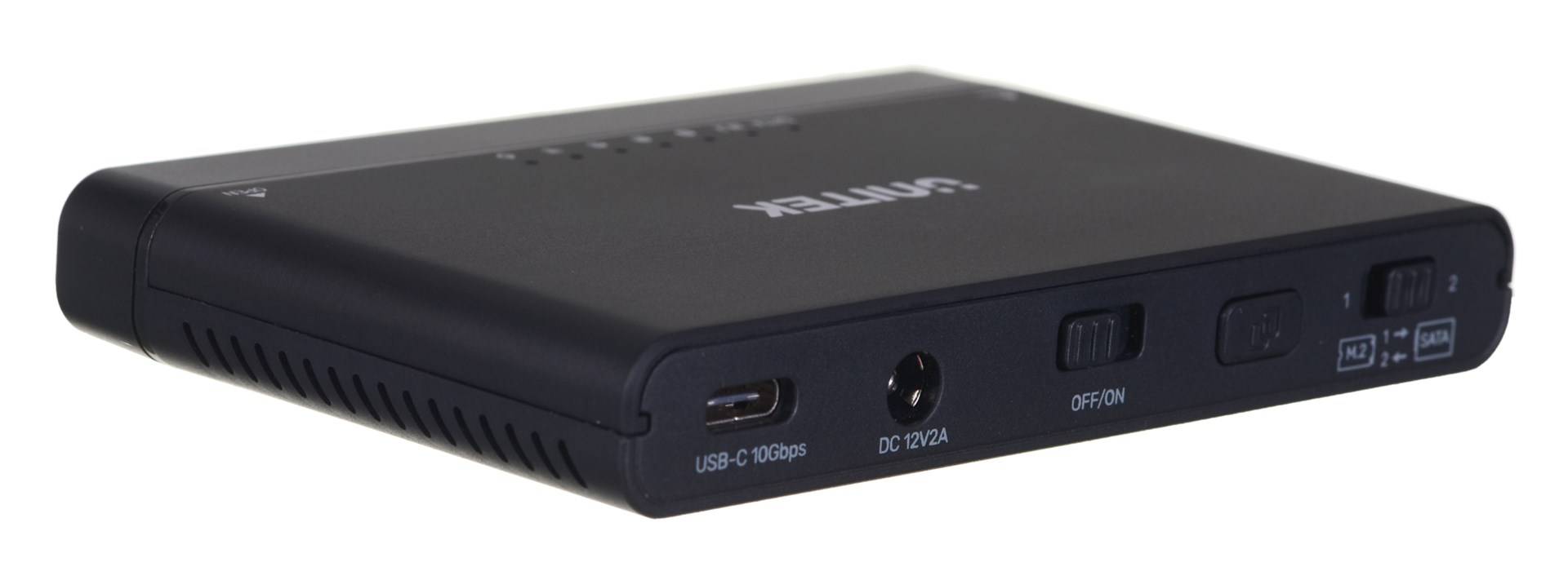 UTK UNITEK S1222A tussenstuk voor kabels USB 3.2 SATA 2,5/3,5' & M.2 PCIE/NVME Zwart-6