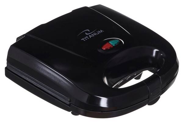 TITANUM TKT002K sandwichmaker 700 W Zwart