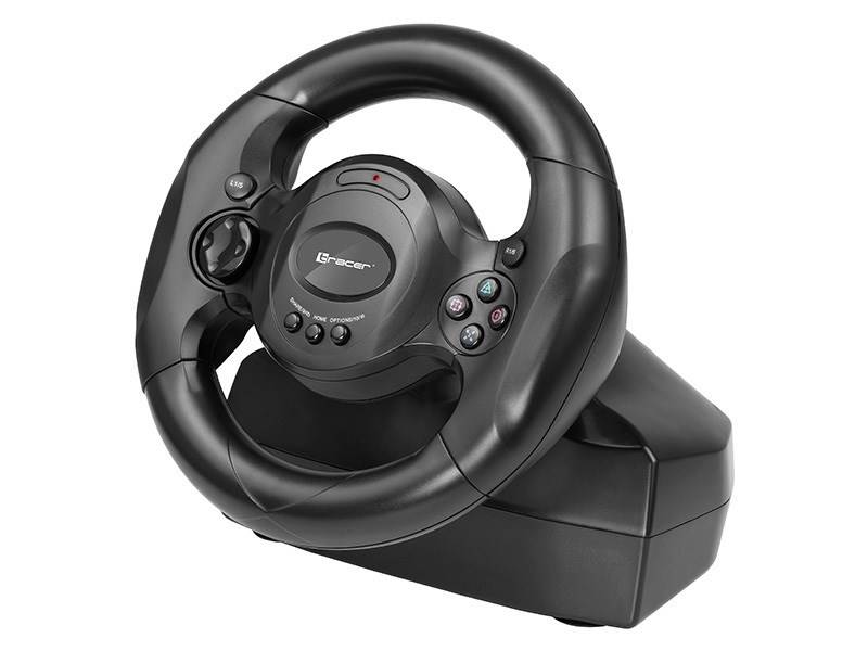 Tracer Rayder 4-in-1 zwart stuurwiel voor pc, PlayStation 4, PlayStation 3 en Xbox One.-6