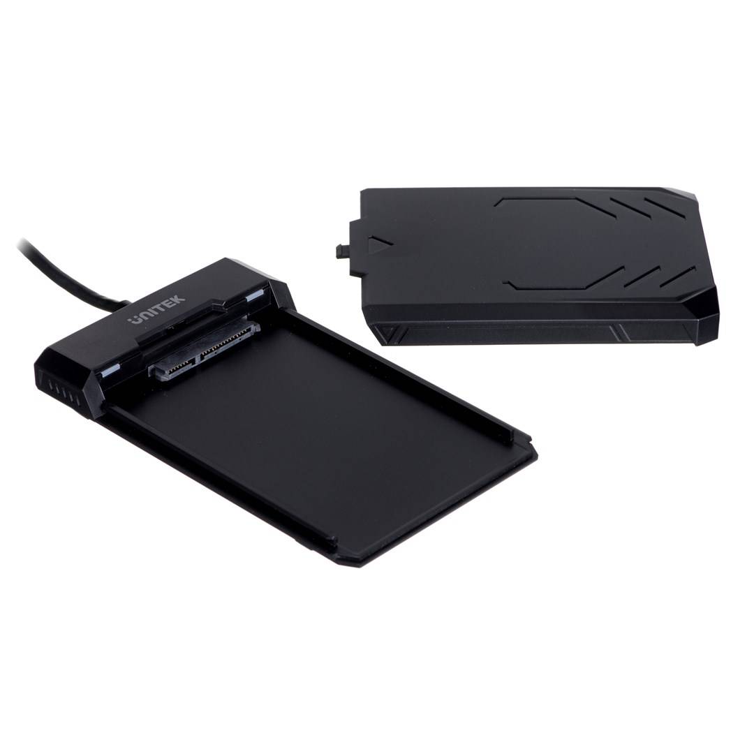 UNITEC Y-3036 opslagdrivebehuizing 2,5" HDD/SSD-behuizing zwart-2
