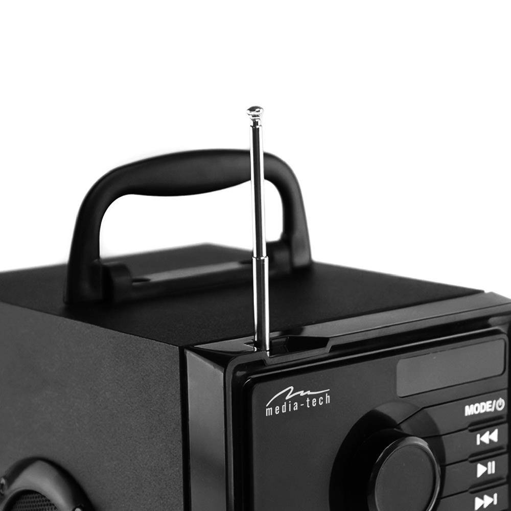 Media-Tech BOOMBOX BT 15 W Stereo draagbare luidspreker Zwart-3