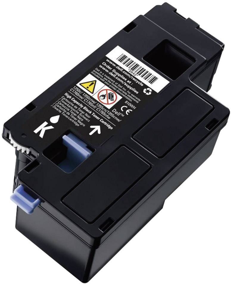 Dell 810WH Hoge capaciteit zwarte originele tonercartridge voor Dell 1250c, 1350c, 1350cnw, 1355cn, 1355