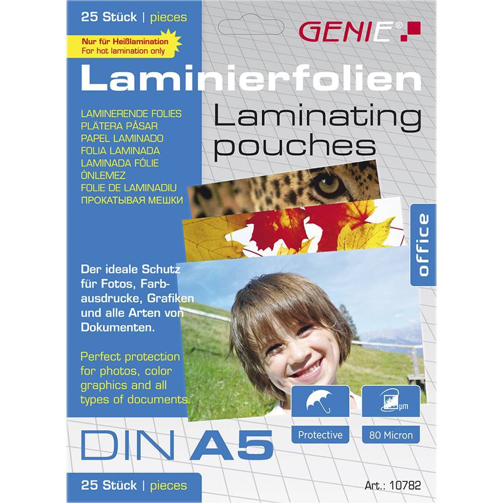 GENIE lamineerhoezen 25 A5-folies-0