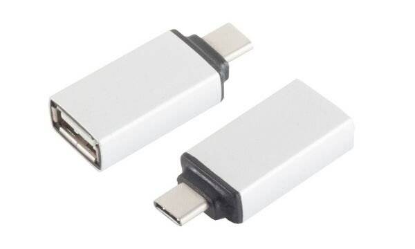 ShiverPeaks BS14-05016 - USB 3.1 C - USB 2.0 A - Zilver-1