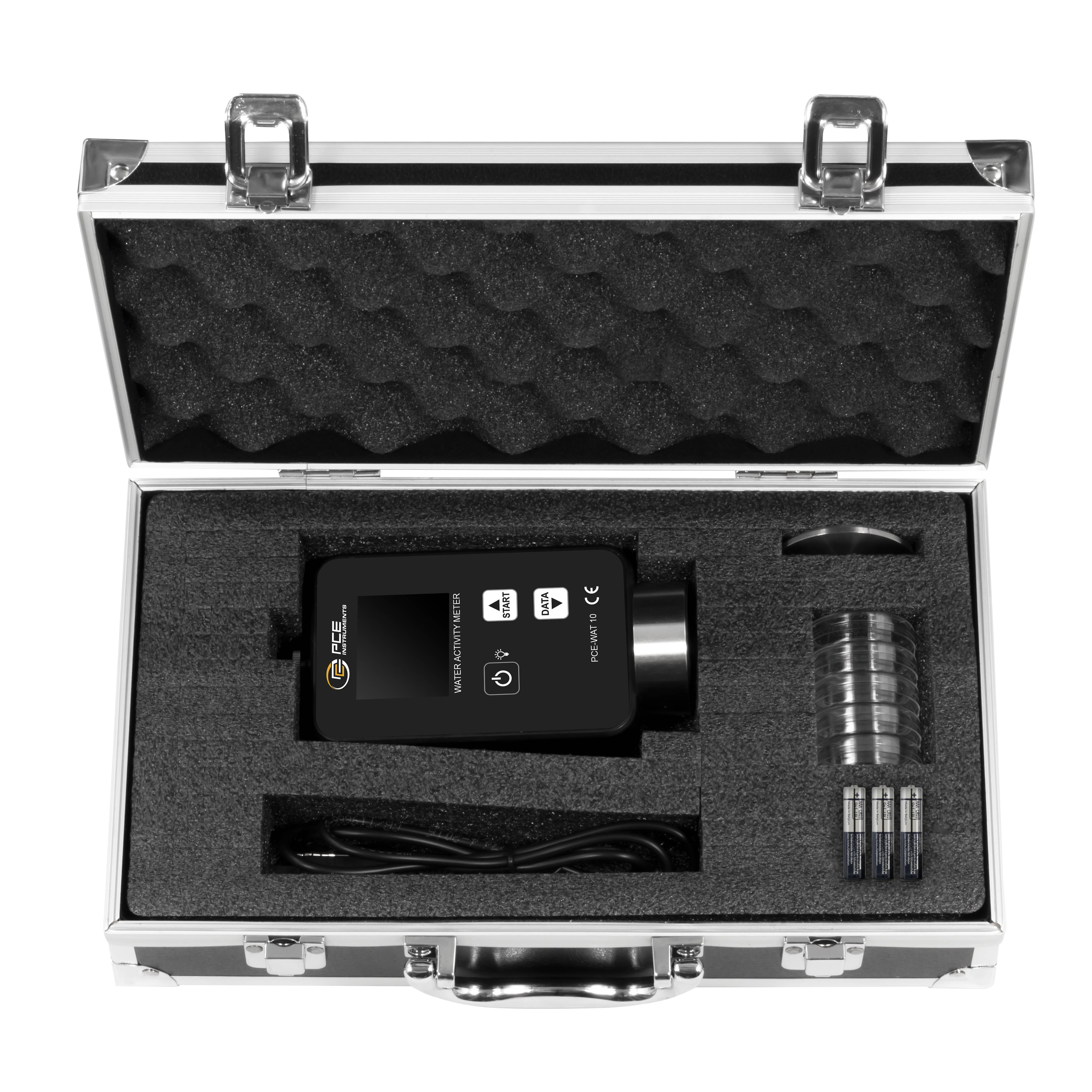 PCE Instruments Wateractiviteitsmeter (AW-meter) Temperatuur, AW waarde-4