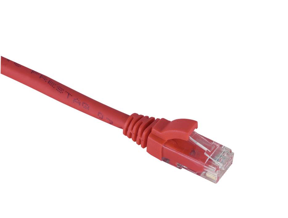 Patch kabel Cat.6 UTP PVC molded rood 5.0 meter-0