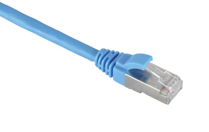 Patch kabel Cat.6 Shielded S/FTP 4PAWG26 (7/0.16) PVC molded blauw 30 meter-0