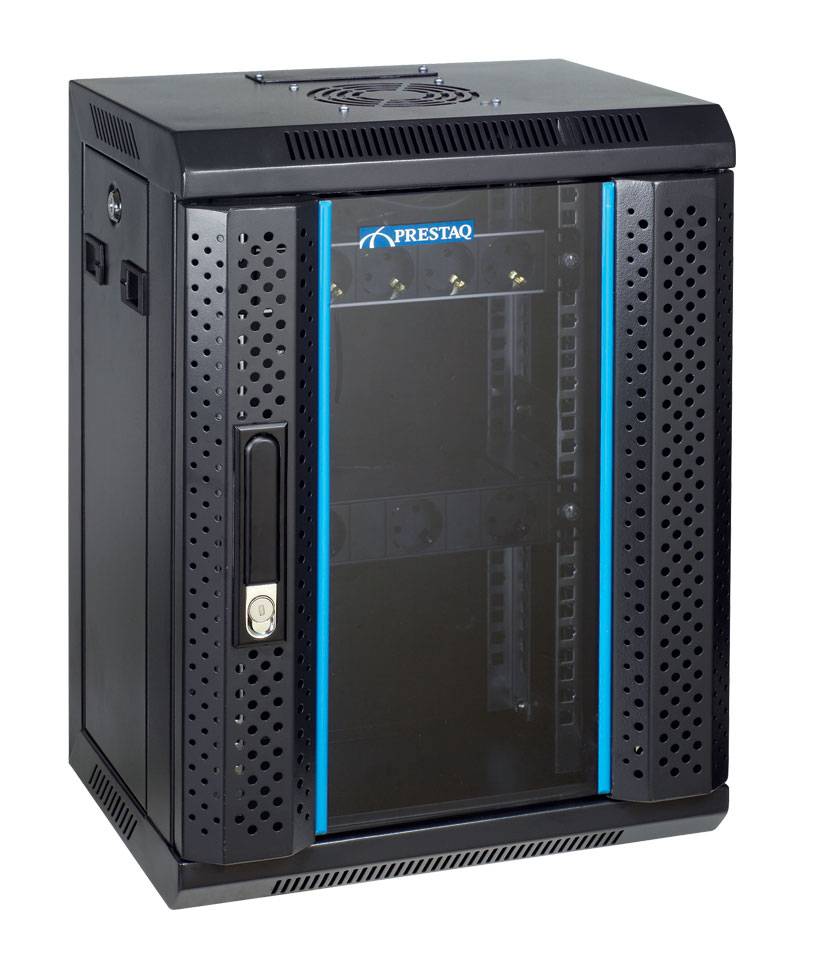10" PATCHKAST D300*B370*9HU rook-glazen deur-0