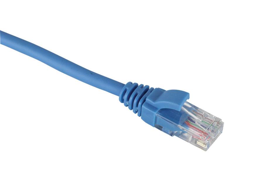Patch kabel Cat.6 UTP PVC molded blauw 3.0 meter-0