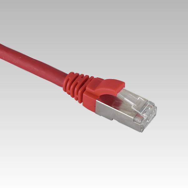 Patch kabel Cat.5e FTP PVC molded rood 5.0 meter-0