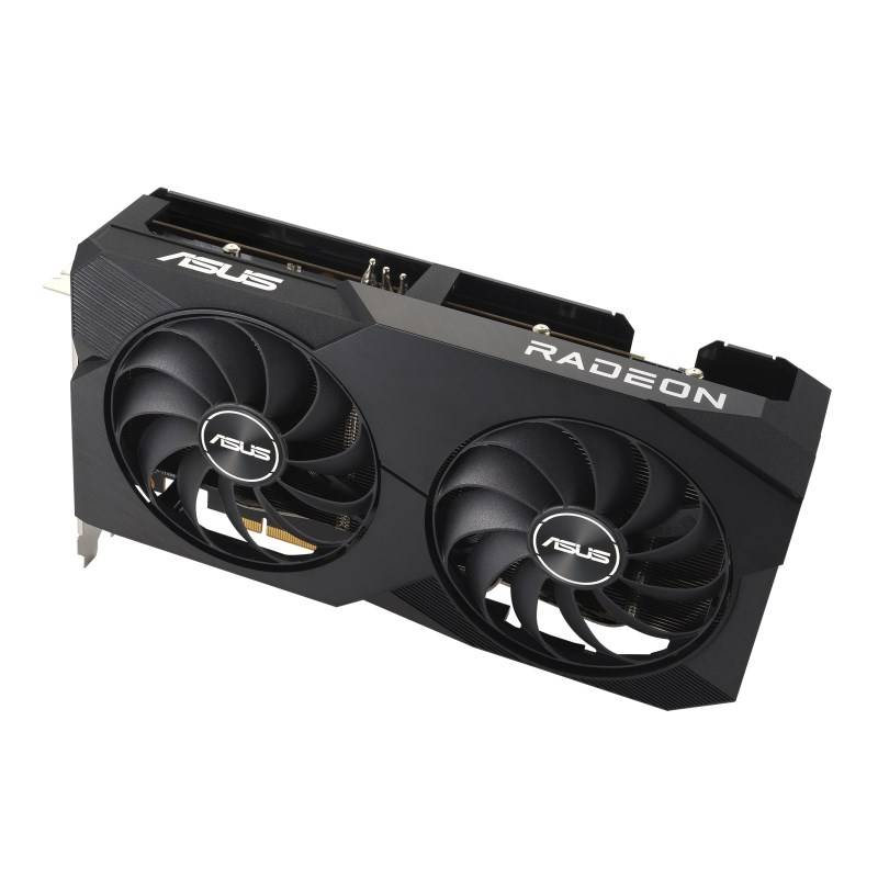 Asustek Computer AMD Radeon RX 7600 Videokaart Dual Overclocked 8 GB GDDR6-RAM PCIe 4.0 x4-15