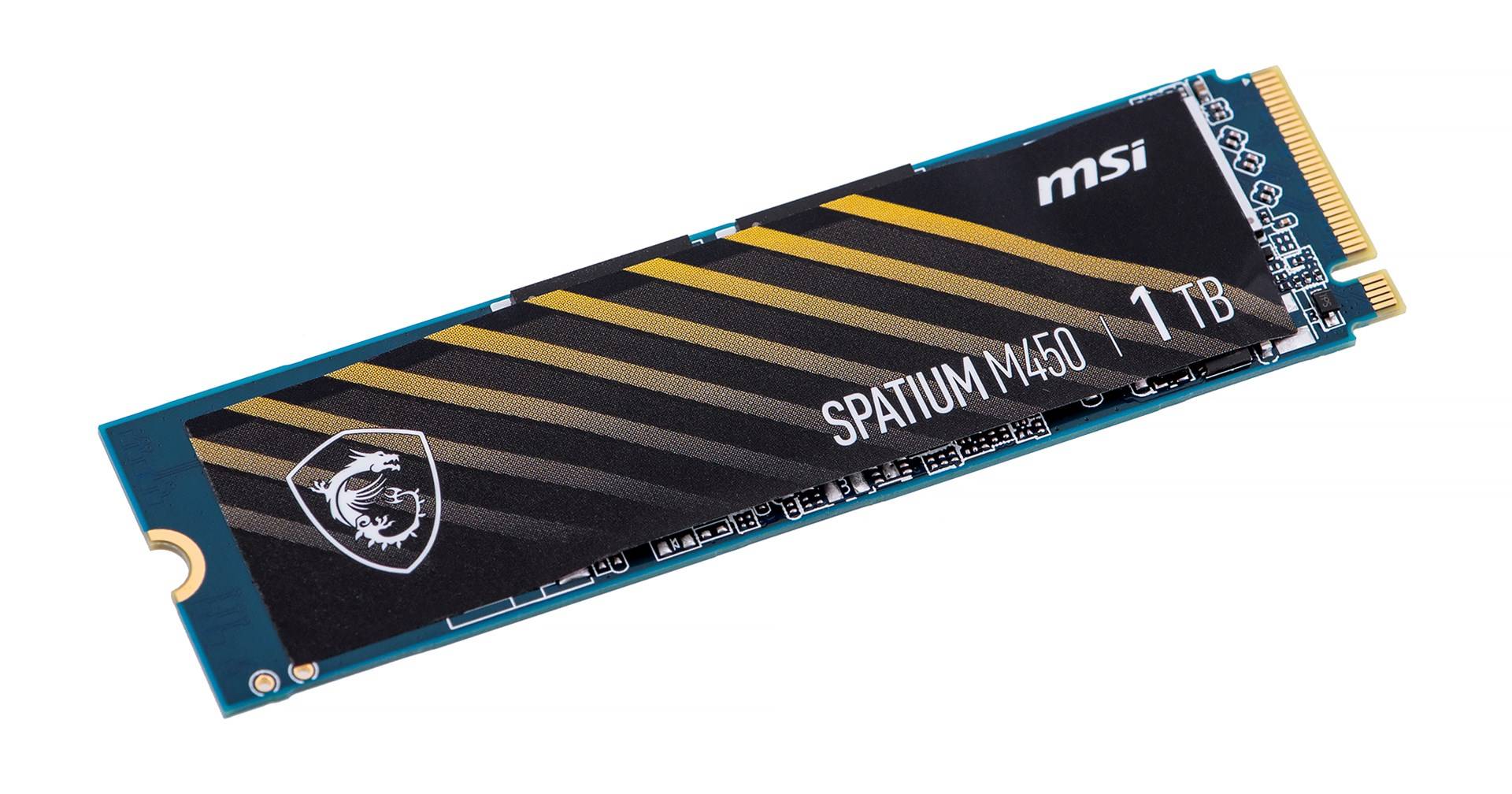 MSI SPATIUM M450 PCIe 4.0 NVMe M.2 1TB V1 SSD-1